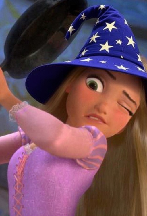 Wizard Repunzel Blank Meme Template