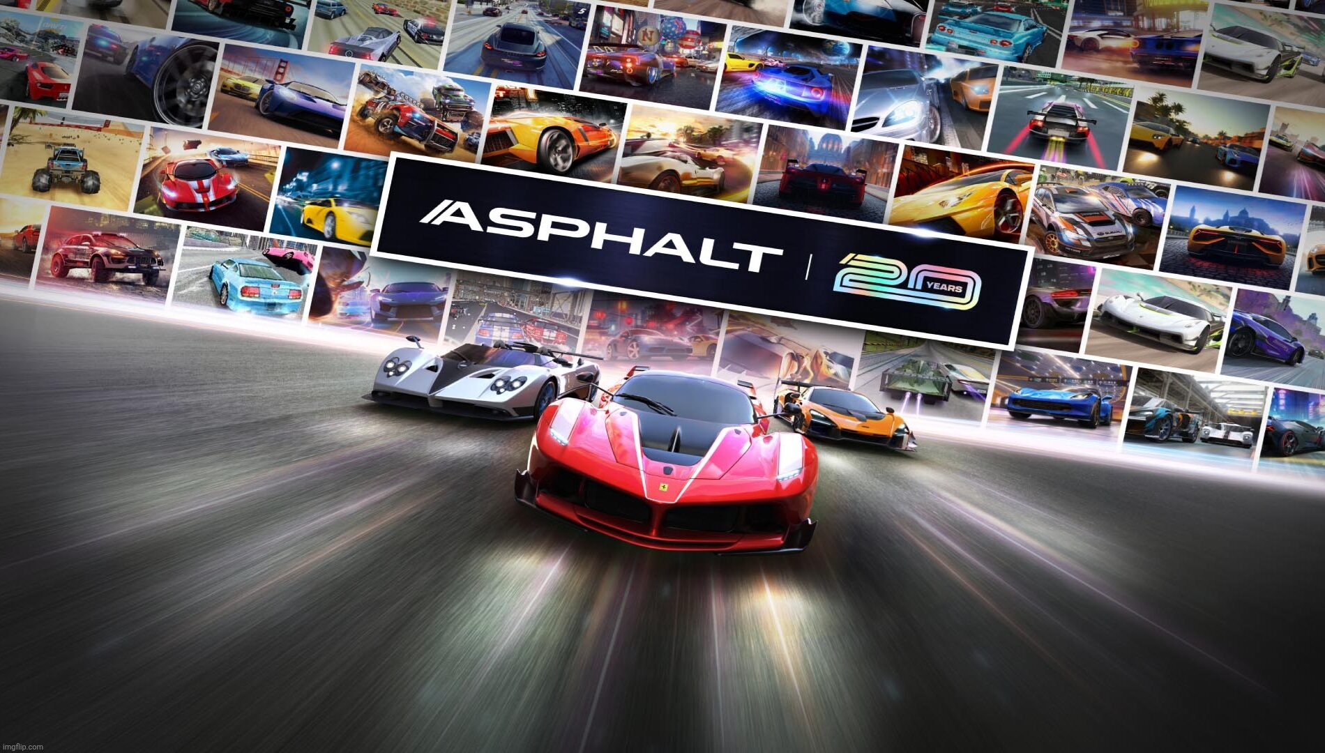 Let's Celebrate 20th Anniversary Asphalt! | image tagged in asphalt 20th anniversary,celebration,asphalt,20th anniversary | made w/ Imgflip meme maker