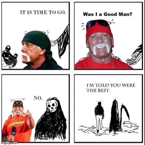 R.I.P. Hull Cogan | made w/ Imgflip meme maker