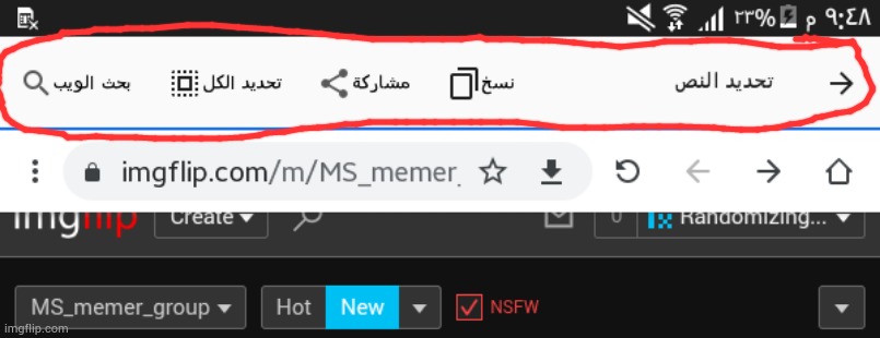 help my browser is gooning to this text-select bar and annoys me showing it everywhere | image tagged in help | made w/ Imgflip meme maker