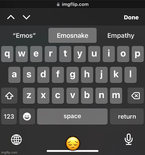 😔 | made w/ Imgflip meme maker