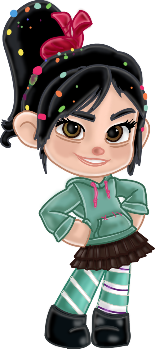 PNG Vanellope von Schweetz 2D Blank Meme Template