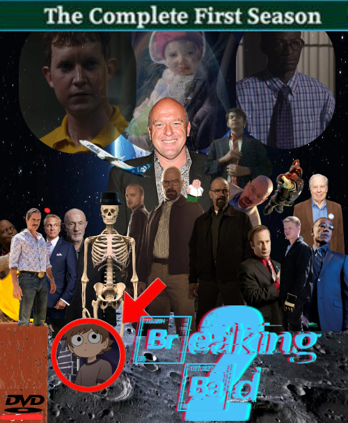 Breaking Bad 2 Season 1 DVD Cover (front) Blank Meme Template