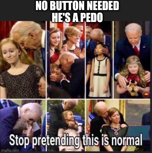 NO BUTTON NEEDED
HE'S A PEDO | made w/ Imgflip meme maker