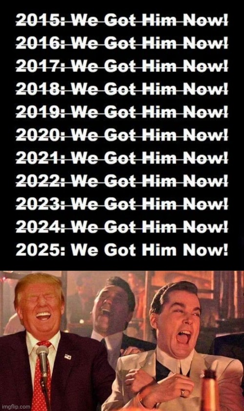 image tagged in trump good fellas laughing | made w/ Imgflip meme maker