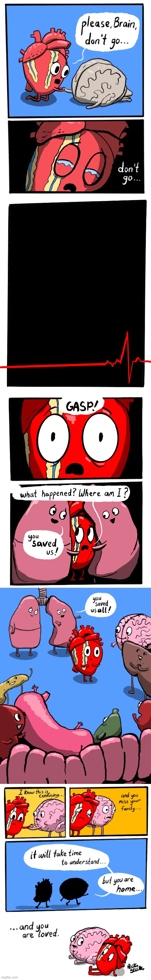 image tagged in brain,death,heart,transplant,organs,savior | made w/ Imgflip meme maker