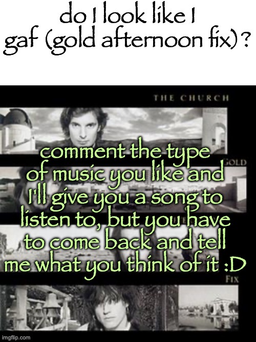 W stream mood | comment the type of music you like and I'll give you a song to listen to, but you have to come back and tell me what you think of it :D | image tagged in do i look like i gaf | made w/ Imgflip meme maker