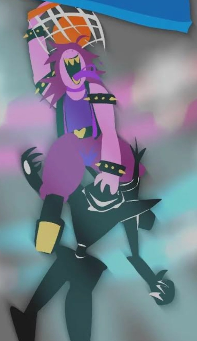 High Quality Susie dunking on the knight Blank Meme Template