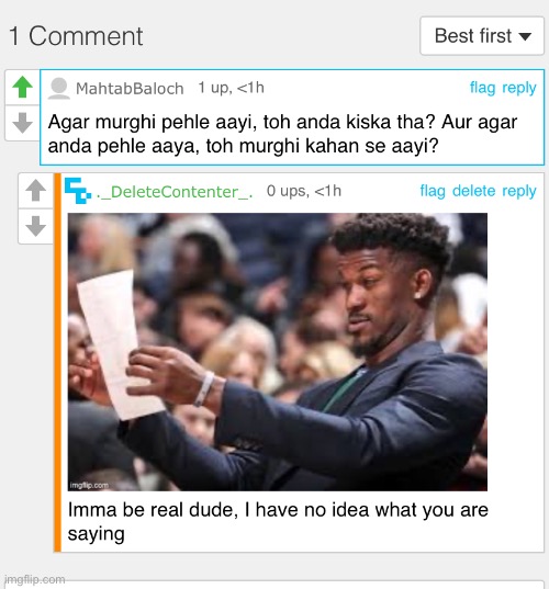 made w/ Imgflip meme maker