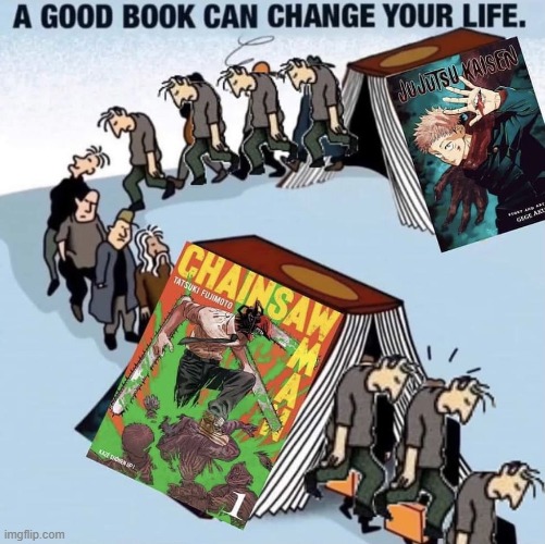 depression | image tagged in memes,chainsaw man | made w/ Imgflip meme maker