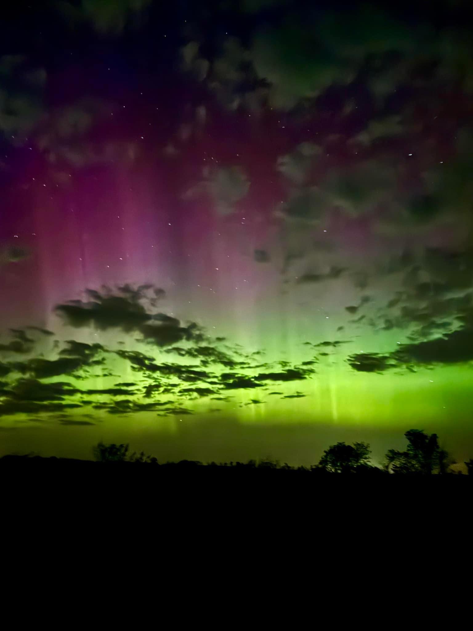 Northern lights Blank Meme Template