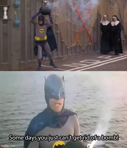 Some Days | image tagged in some days you just can't get rid of a bomb,bomb,nuns | made w/ Imgflip meme maker