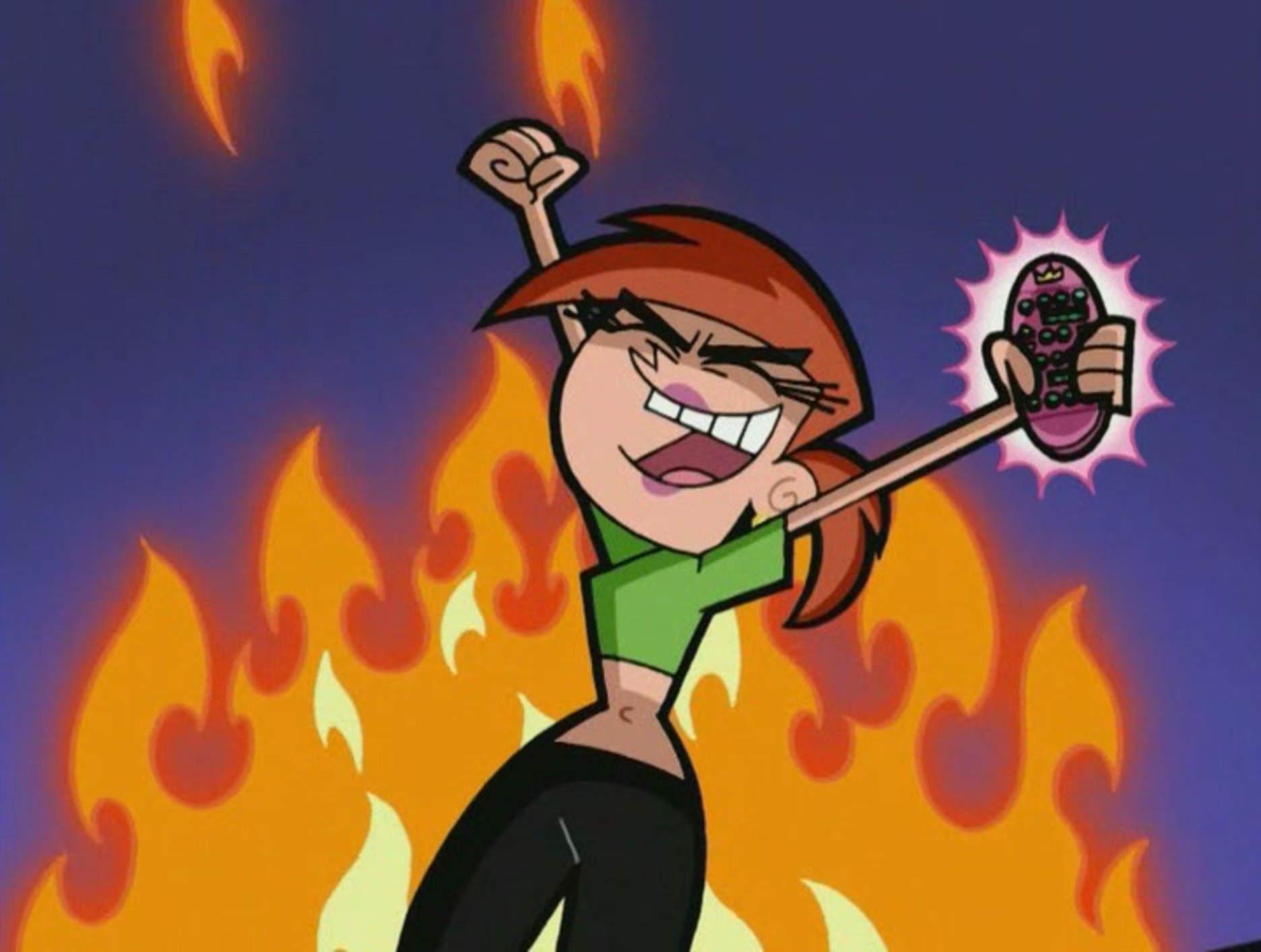 Vicky Laughing Blank Meme Template