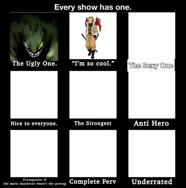 every show has one Blank Meme Template