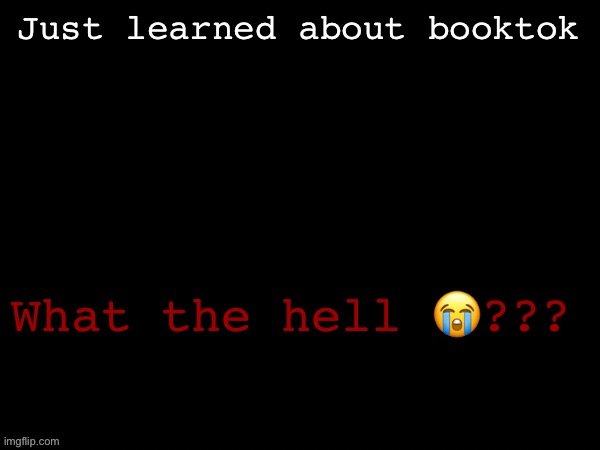 Dea Drizzy style temp | Just learned about booktok; What the hell 😭??? | image tagged in dea drizzy style temp | made w/ Imgflip meme maker