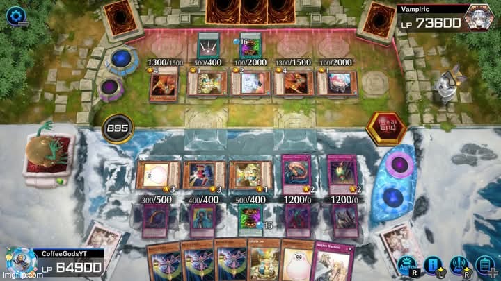 Meme duel with my cousin | image tagged in yugioh,master duel,gaming,video games,nintendo switch,screenshot | made w/ Imgflip meme maker