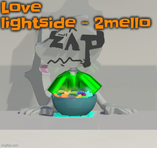 Are these gummy worms? (don't ask why the render is so crisp) | Love lightside - 2mello | image tagged in are these gummy worms don't ask why the render is so crisp | made w/ Imgflip meme maker