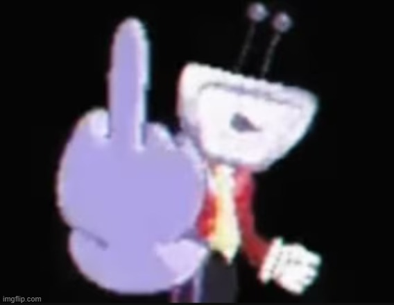 Tenna Middle finger | image tagged in tenna middle finger | made w/ Imgflip meme maker