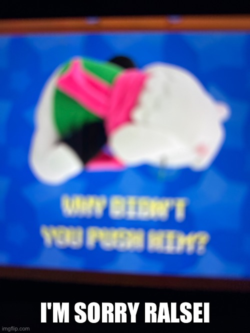 Commerical brake | I'M SORRY RALSEI | made w/ Imgflip meme maker