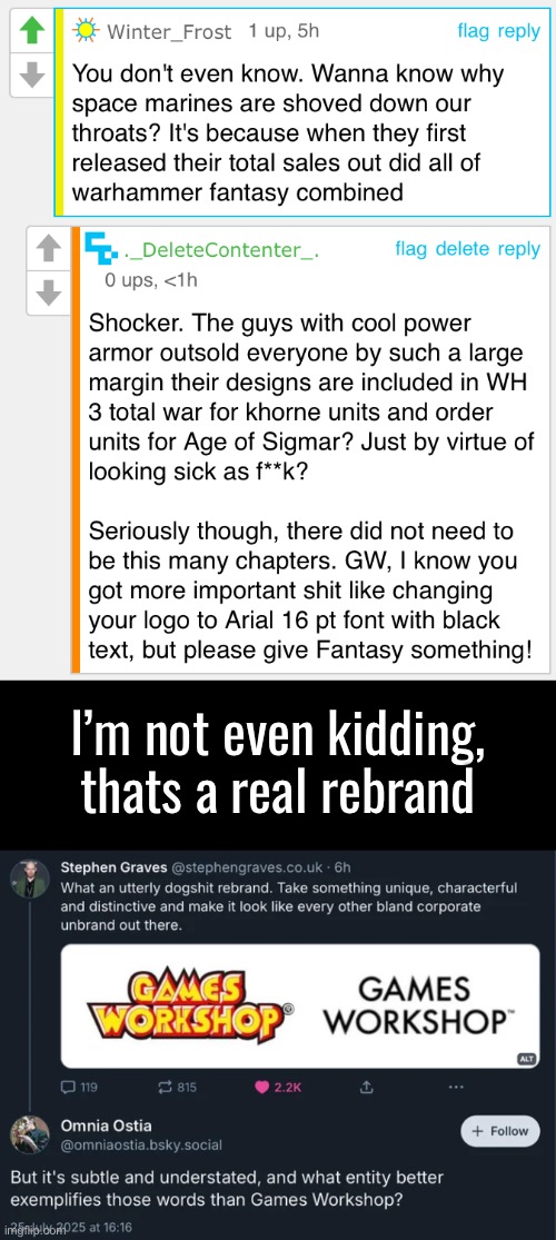That was a decision. I guess they waste less printer ink or something? | I’m not even kidding, thats a real rebrand | made w/ Imgflip meme maker