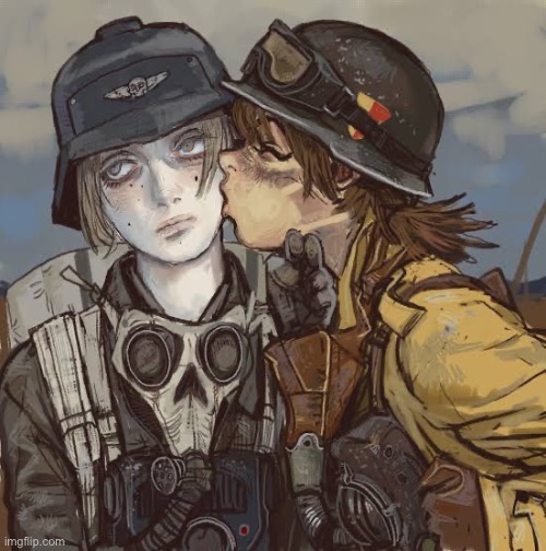 Cute and awesome lesbian couple | image tagged in what a shame this was made by a pedo,memes,shitpost,warhammer40k | made w/ Imgflip meme maker