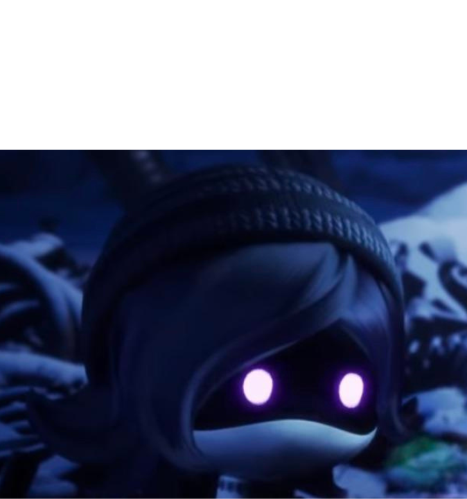 Scared Uzi V2 Blank Meme Template