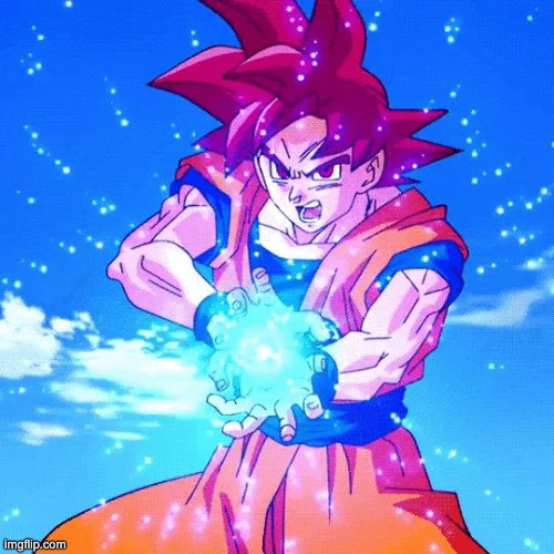 SSJG GOKU KAMEHAMEHA | image tagged in ssjg goku kamehameha | made w/ Imgflip meme maker