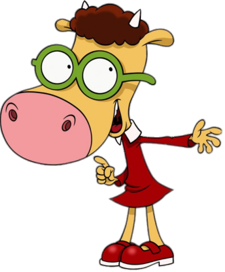 Eleanor the cow Blank Meme Template