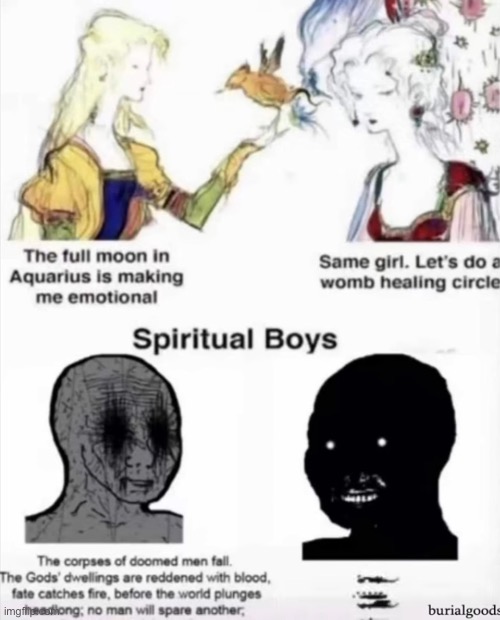 Why is like that | image tagged in memes,shitpost,paganism,occultism | made w/ Imgflip meme maker