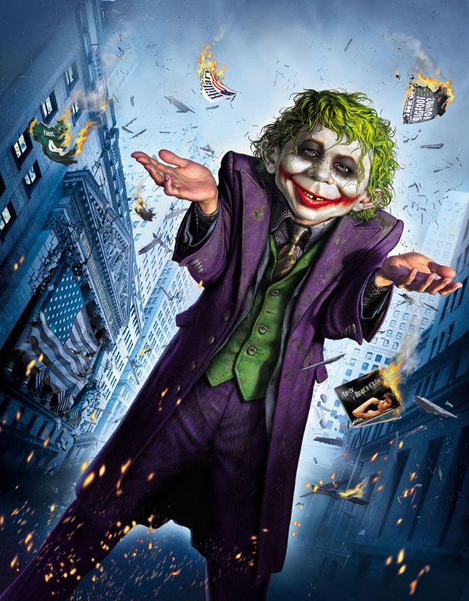 Alfred E. Neumann Joker Blank Meme Template