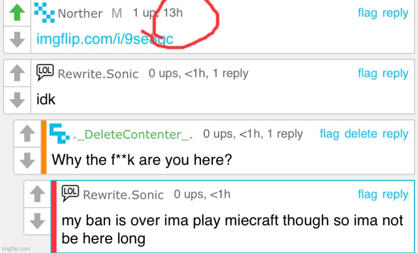 Rewrite jumpscare | made w/ Imgflip meme maker