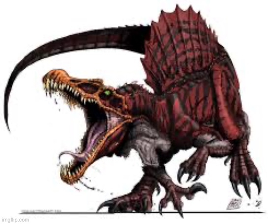 Communist Spinosaurus | image tagged in communist spinosaurus | made w/ Imgflip meme maker