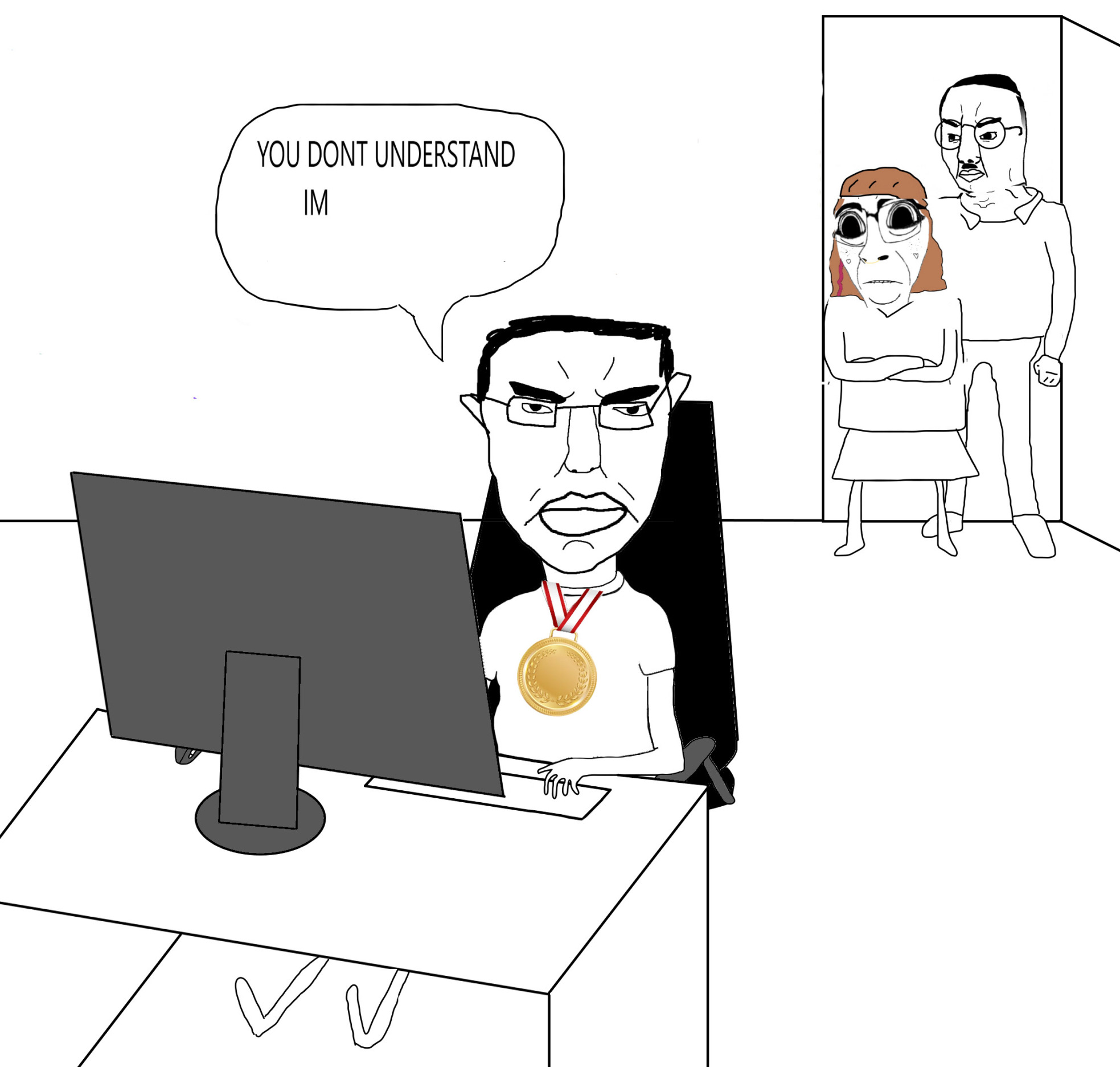 old Blank Meme Template
