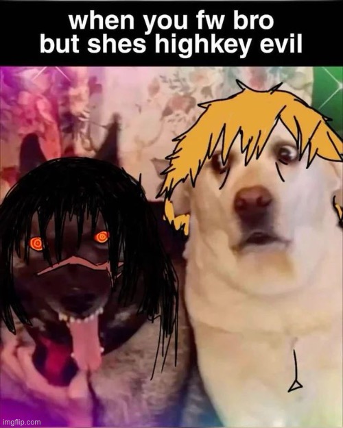Why She hitting the freaky emoji | image tagged in freaky yoru,dogs,memes,shitpost | made w/ Imgflip meme maker