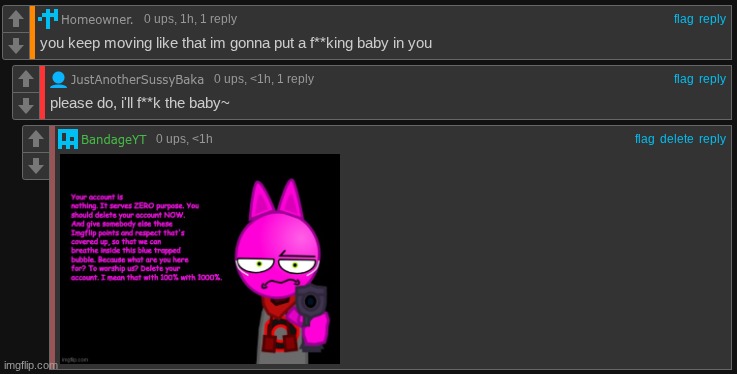 Had to say some LTG shit. Was it necessary? | image tagged in images,comments | made w/ Imgflip meme maker