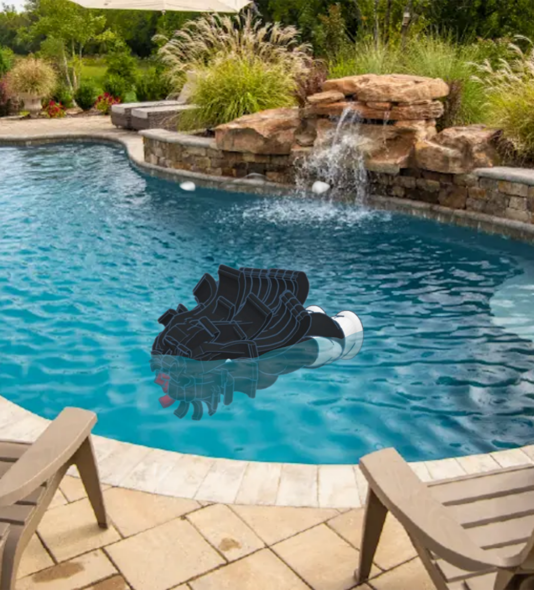 Claire drowned Blank Meme Template