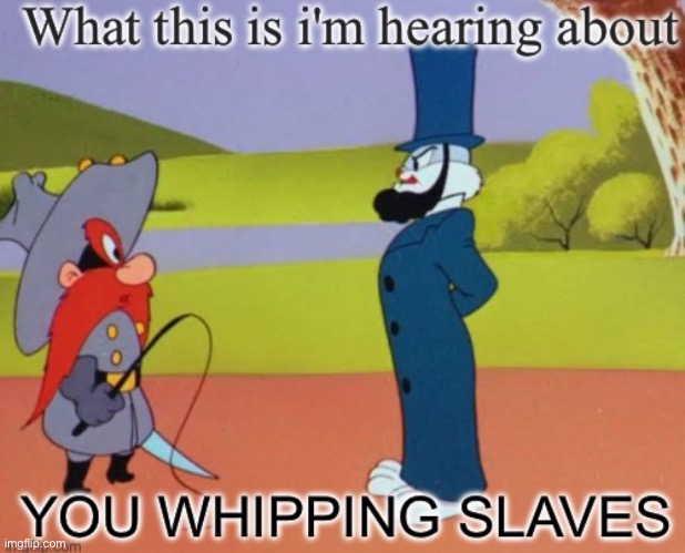 Meet me at my getysberg address | image tagged in looney tunes,racism,abraham lincoln,dark humor | made w/ Imgflip meme maker