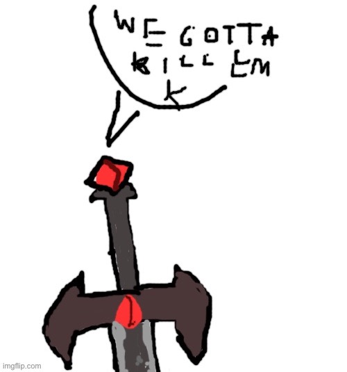 My OC’s Sword, Rigormortis, a khorne daemon | image tagged in warhammer40k,oc | made w/ Imgflip meme maker