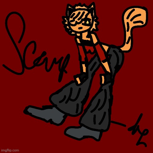 Scarf (I'm tired so sorry if it looks bad) | image tagged in scarf | made w/ Imgflip meme maker