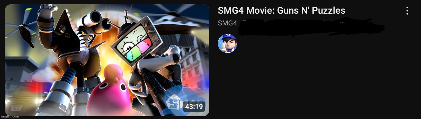 SMG4 MOVIE: GUNS N' PUZZLES (I'VE DONE WITH YOU MR.PUZZLES!!!!!!) | image tagged in smg4,movie,mr puzzles | made w/ Imgflip meme maker