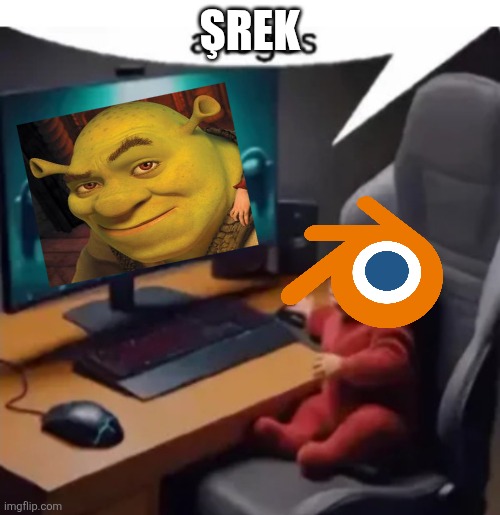 anogos | ŞREK | image tagged in anogos | made w/ Imgflip meme maker