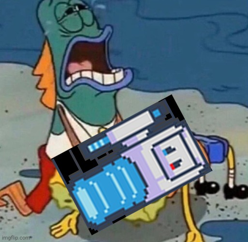 Crying Spongebob Lifeguard Fish | image tagged in crying spongebob lifeguard fish | made w/ Imgflip meme maker