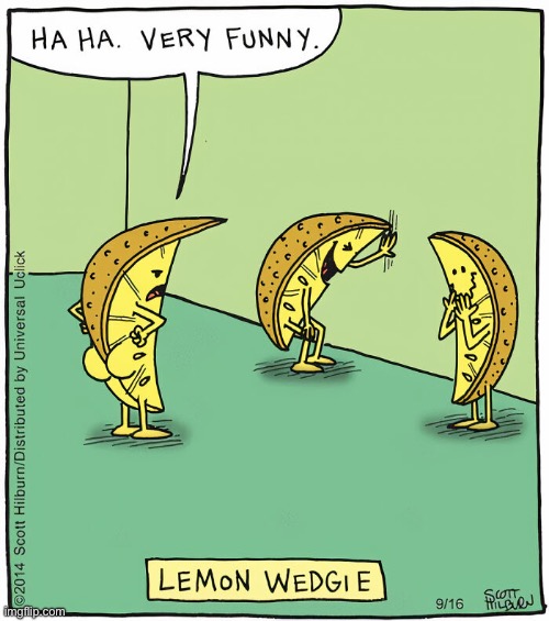 Sour. Very sour. | image tagged in comics,lemons,wedgie | made w/ Imgflip meme maker