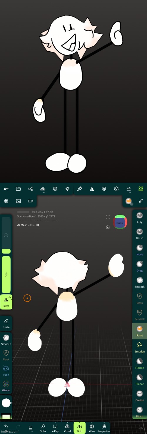 3d skrunkly | made w/ Imgflip meme maker