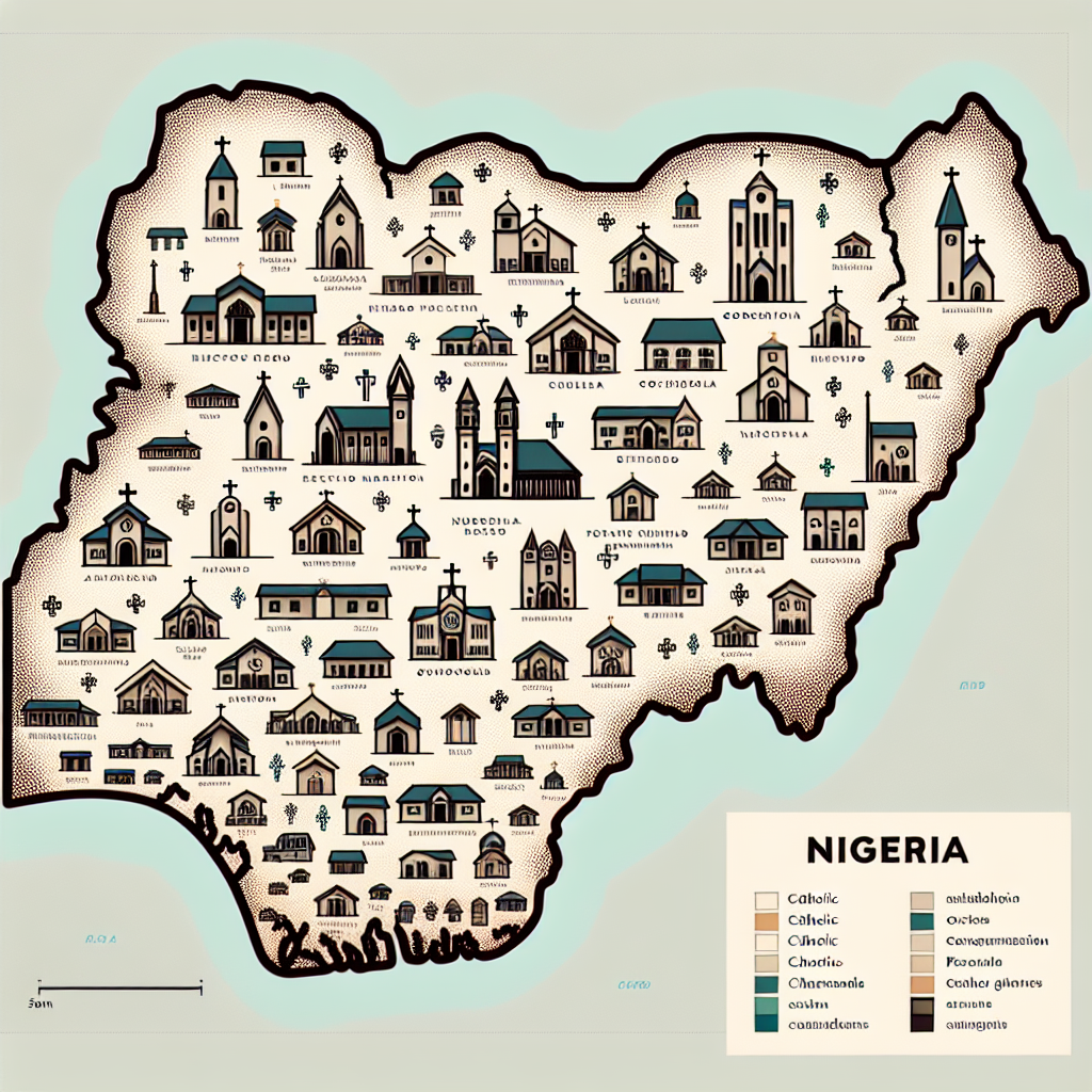 Query#42; Est. # of Catholic or orthodox churches across Nigeria Blank Meme Template