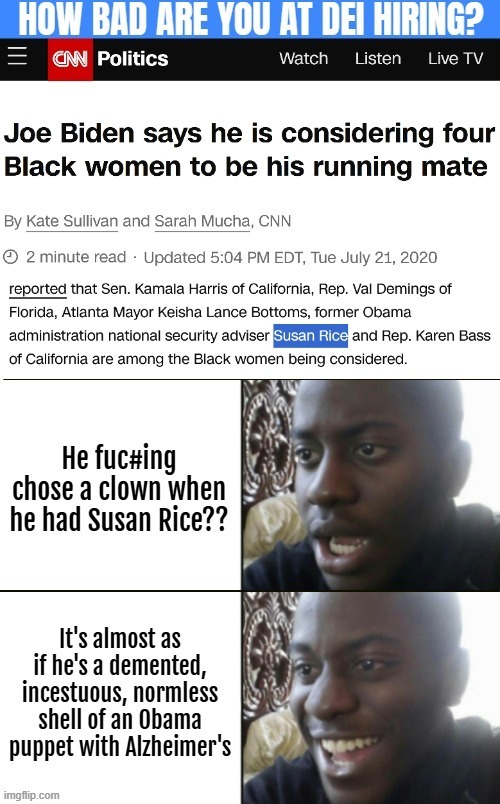 I hear that Kamala is popular for a while again. And ppl say she's not a DEI hire or something? Let's dig this again then | image tagged in kamala harris,american politics | made w/ Imgflip meme maker