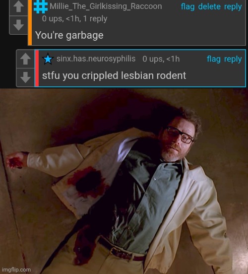 image tagged in dead walter white | made w/ Imgflip meme maker
