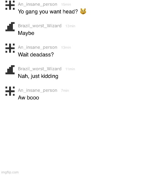 made w/ Imgflip meme maker