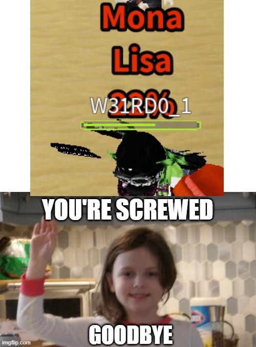 they're in the cookie cutting of squid game, FYI | YOU'RE SCREWED; GOODBYE | image tagged in well frick,im screwed,squid game | made w/ Imgflip meme maker