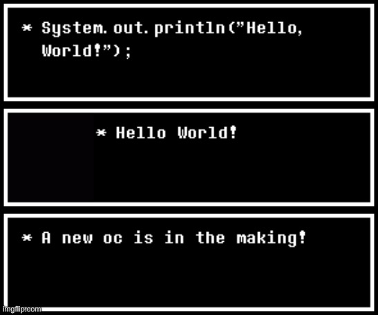 image tagged in oc,sans of topic | made w/ Imgflip meme maker